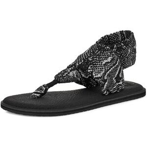 Sanuk Womens Yoga Sling 2 Sandal NEW! Snake Print Size 10